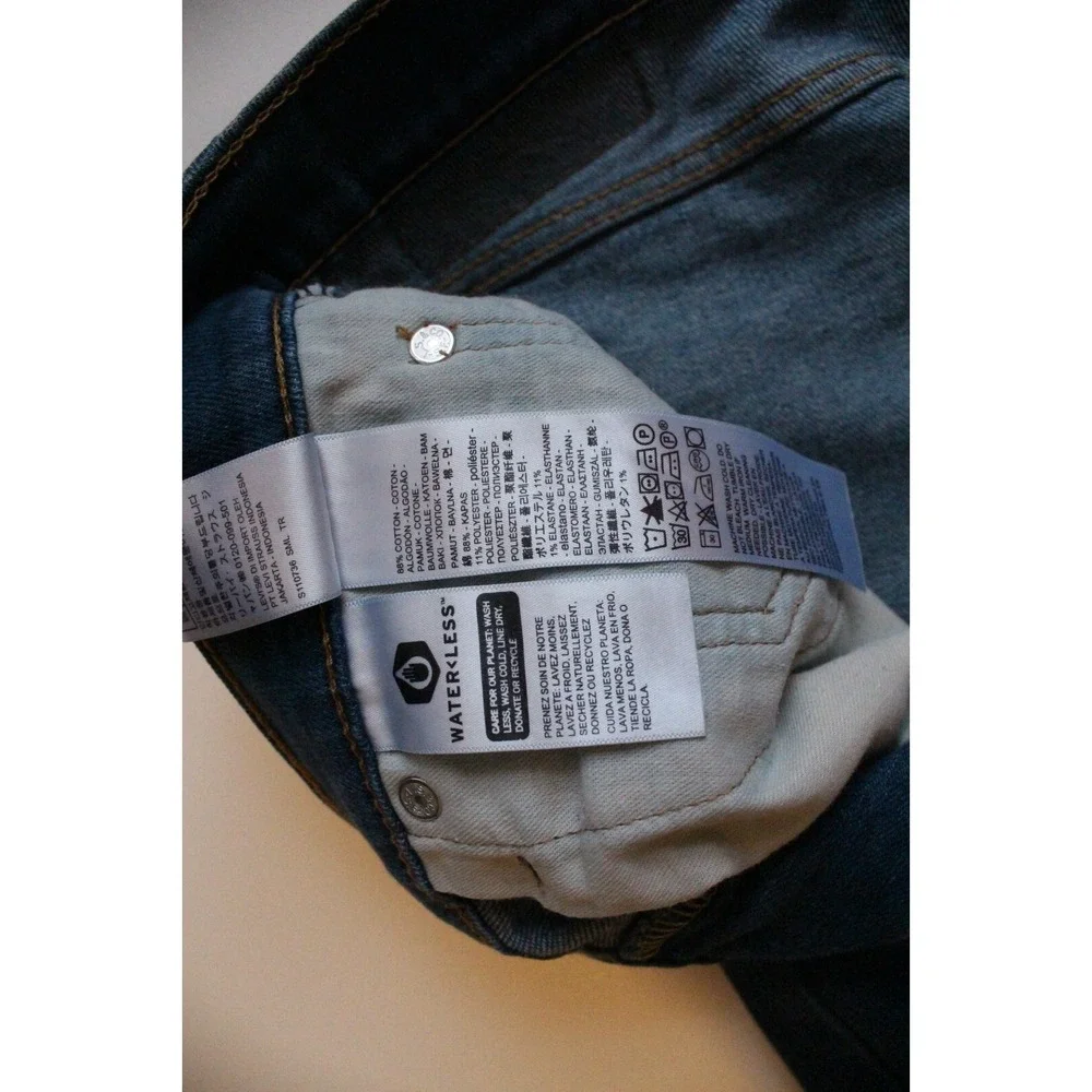 Levis‎ 514 Blue Jeans Mens 30x32 Slim Straight Cotton Stretch Denim Medium Wash
